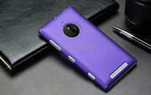 Free Shipping Colorful Rubber Matte Hard Back Case for Nokia Lumia 830 High Quality Frosted Protect