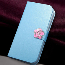 Luxury Flip Leather Case camellia Buttons Cover Protective Sleeve Mobile Phone Accessories For Nokia XL case