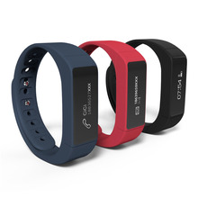 Excelvan I5 Plus Smart Bracelet Bluetooth 4.0 Waterproof Touch Screen Fitness Tracker Health Wristband Sleep Monitor Smart Watch