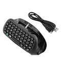 New Bluetooth V3 0 Wireless Keyboard Message Keypad For Sony PS4 Controller Black SMS communication