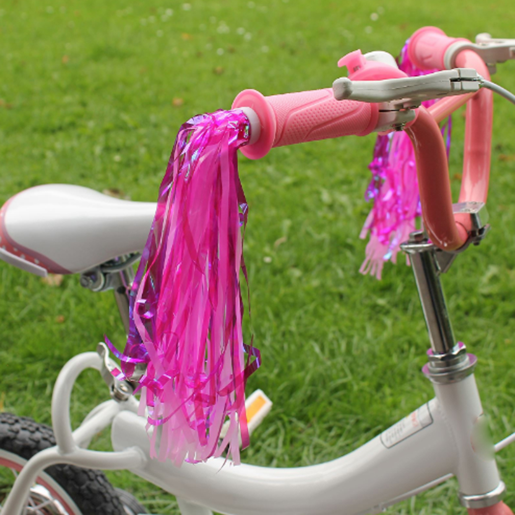 10x Bike Cycling Tricycle Kid Girl Handlebar Colorful Streamers Tassel*JQ 