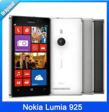 Unlocked Original Nokia Lumia 925 Windows 8 OS mobile phone Dual Core 4.5″ WIFI GPS 1GB RAM 16GB ROM 8MP Nokia 925 Smartphone