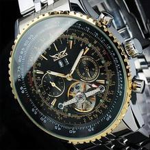New Military full Steel Brand Automatic Self wind Relogio Masculino Watch Mechanical Fashion Luxury Men Watch