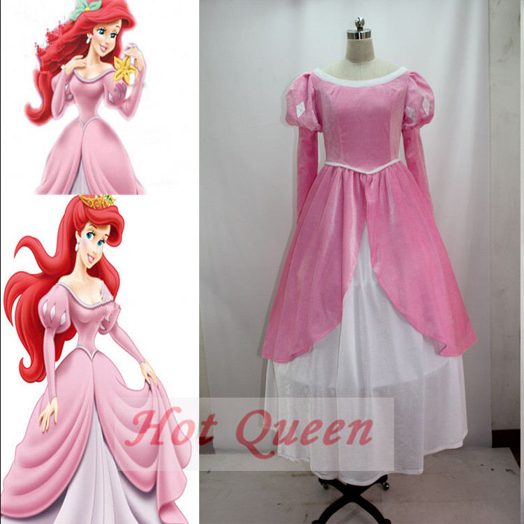 Princess ariel halloween costume for adults