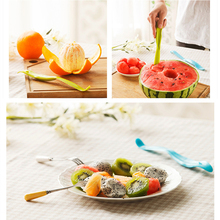 1pcs plastic multi-function Fruit Peeler Household Gadget Kitchen Tools Peeling Fruit Dig Kitchen Accessories Watermelon Cutter