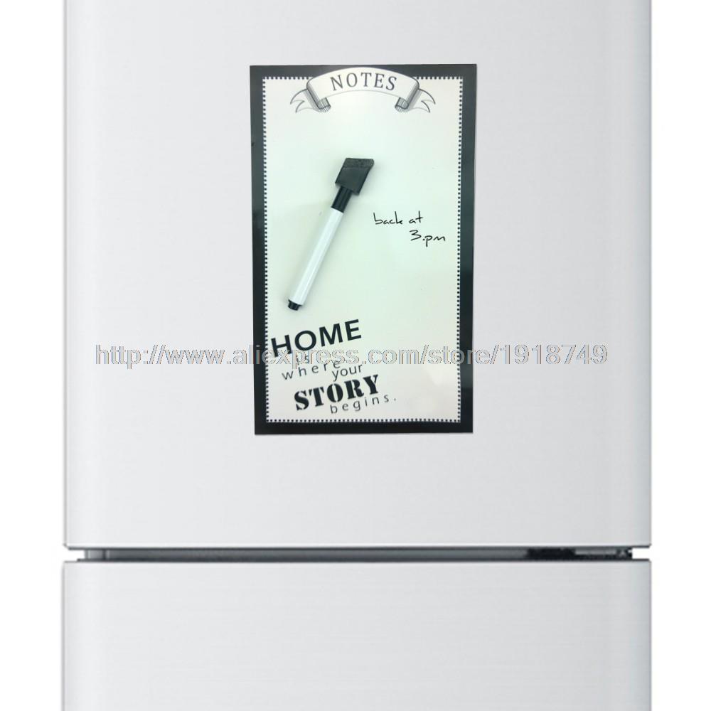 3 pcs/lot home story  Print compact  fridge magnet  board message board decorative refrigerator magnetic sticker