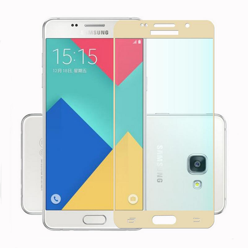 Полное Покрытие Цвет Протектор Экрана Закаленное Стекло Для Samsung Galaxy S3 S4 S5 S6 S7 Примечание 3 4 5 A5 A7 2016 версия