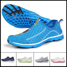 2015 Mens Sport Sneakers Shoes Breathable Mesh Men Shoes Super Light Casual Summer Women Sneakers Running Shoes Water