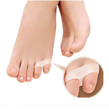 1pair Little toe pinkie thumb for daily use Silicone gel Toe bunion guard foot care little