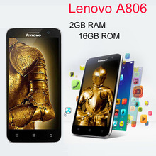 Original Lenovo A806 MTK6592 Octa Core 4G Mobile Android 4 4 Phone A8 2G RAM 16G