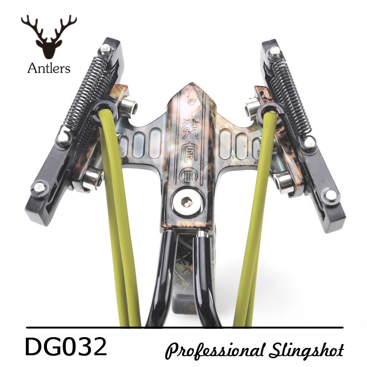 Antlers Slingshot Hunting Powerful Catapult Camouflage Military Super Powerful Wrist tirachinas caza for Outdoor Hunting