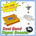 LCD Display DCS 1800MHz GSM 900Mhz Dual Band Mobile Phone Signal Booster Cell Phone Signal Repeater