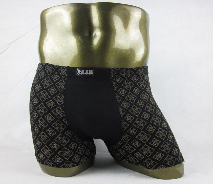 5pcs lot Underwear Men Sexy Print Bamboo Mens Boxers Male Shorts Boxer 3XL 4XL 5XL