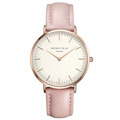 Hot Watches Men Famous Brand Mens Watches Genuine Leather Luxury Watch Women Business Simple Quartz Watch