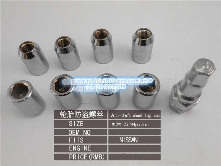 anti theft bike wheel nuts