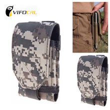 Mobile phone waist bag Large Size Army Camo Mobile Phone Hook Loop Belt Pouch Sleeve Holster Cover Case For Elephone ivory