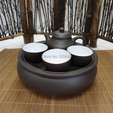Special purple Kung Fu Tea Set travel Tea Set small portable simple tea set