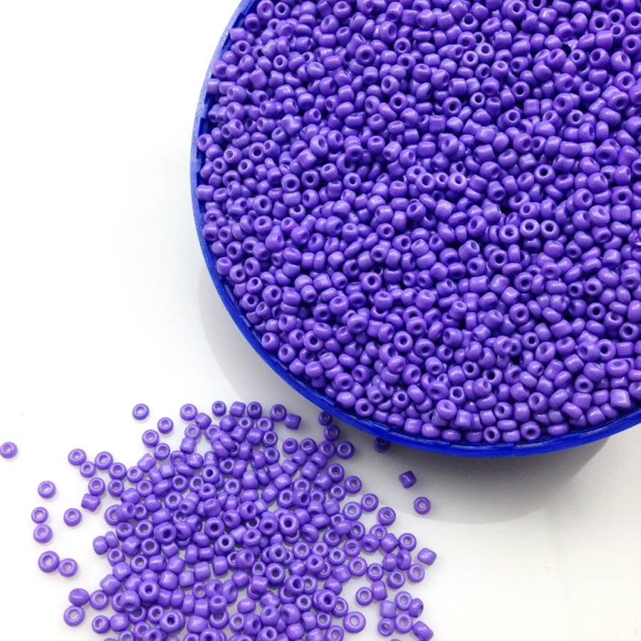 Description Picture 6 of item16g 1000pcs 2mm Solid Color Opaque Round Loose Spacer Bead Cezch Glass Seed Beads Handmade Jewelry Making DIY Garment Bead CS2M