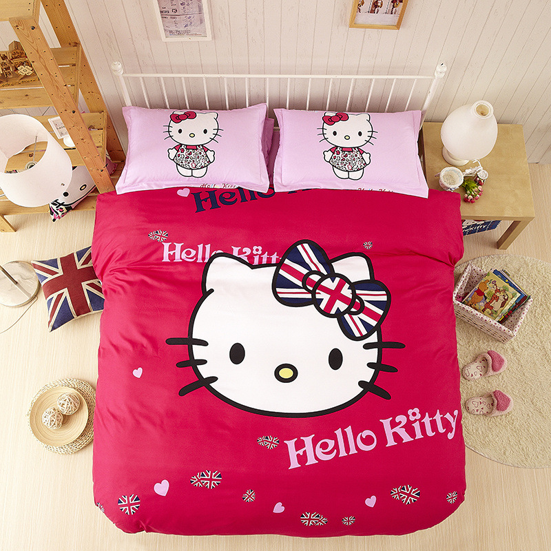 Popular Hello Kitty Full Size forter Buy Cheap Hello
