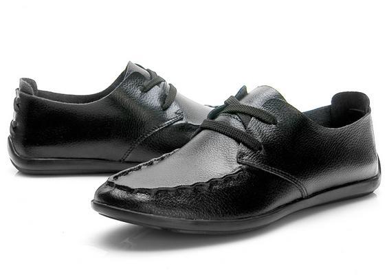 free shipping Genuine Leather Shoes Men Flat Shoes Breathable Men Loafers Comfortable Oxford Shoes Sneakers Casual