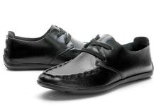 free shipping Genuine Leather Shoes Men Flat Shoes Breathable Men Loafers Comfortable Oxford Shoes Sneakers Casual