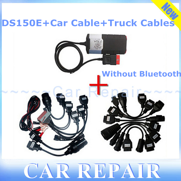 DS150E CDP Pro for Delphis Diagnostic Tool for Autocom Cars/Trucks OBD2 Scanner+Full 8 Car Cables+Full Truck Cable