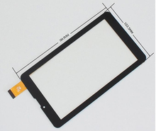 Black 7inch FM707101KD FM707101KC FM707101KE HS1275 LLT JX130829A touch screen panel MTK6577 MTK6527 Tablet PC TP free shipping