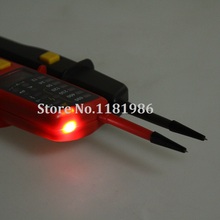 Wholesale UNI T UT18C Multi function Voltage Meter Continuity Tester LED Indication Date Hold RCD Test