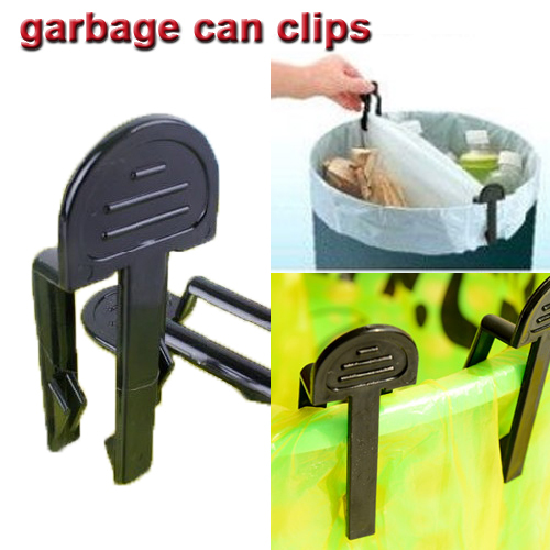 12pcs/lot Trash Garbage Can Clips Waste Bin Bag Clips ZZS3in Bag Clips