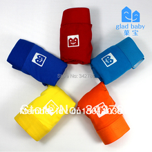 3 Gladbaby cloth diaper 100% cotton baby nappies diaper pants Adjustable washable 9COLORS Repeated use