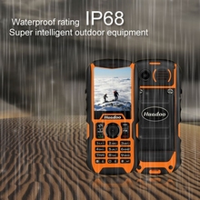 Huadoo H1 2 0 Nucleus OS Waterproof Shockproof Dustproof Mobile Phone MTK6261A Dual SIM Bluetooth Outplay