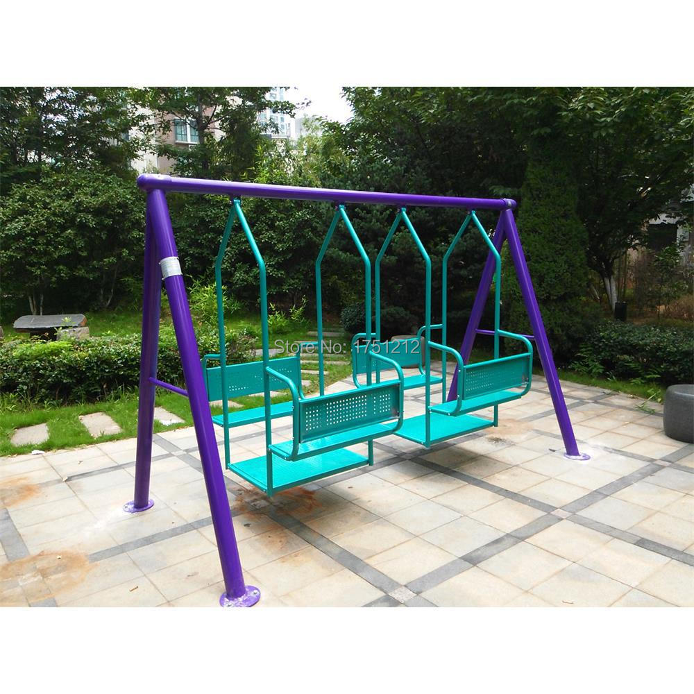 Us 436 0 Galvanized Steel Children Outdoor Swing Antirust Garden Swing For Kids The Best School Swing Hz 058 In Playground From Sports