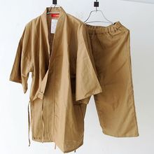 Summer short sleeve pyjamas set men’s simple Japanese kimono pajama Cotton Yukata Sleepwear Robe and Pants 62804