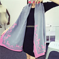 2015 Luxury Brand Winter Scarf For Woman Fashion Solid Horse Scarves Double Faced Carriage Pattern Pashmina