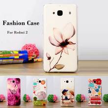 Новая Мода Окрашенные Шаблон Мягкий Силиконовый ТПУ спс Xiaomi Redmi 2 Чехол Для Xiaomi Redmi 2 Сотового Телефона Чехол