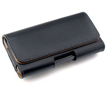 New Smooth Leather Pouch Belt Clip bag for nokia lumia 525 for htc desire x t328e
