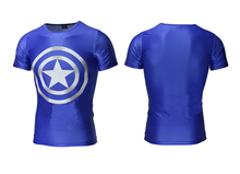 2015 comic latest summer marvel avengers 2 proud beast captain America T shirt clothing three dimensional