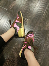 fashionville free ship u026 40 41 42 43 44 unisex camo stud genuine leather sneakers