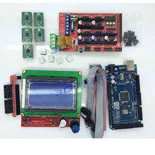 3d printer kit 3d 12864 screen ramps 1.4 4988 2560r 3