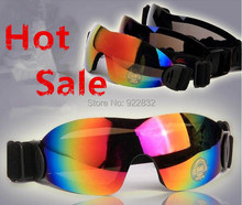 Hot 2014 Winter Outdoor Sports Skiing Goggles Anti-UV400 Sunglasses Motorcycle Anti- Dust Glasses Snowboarding Goggles
