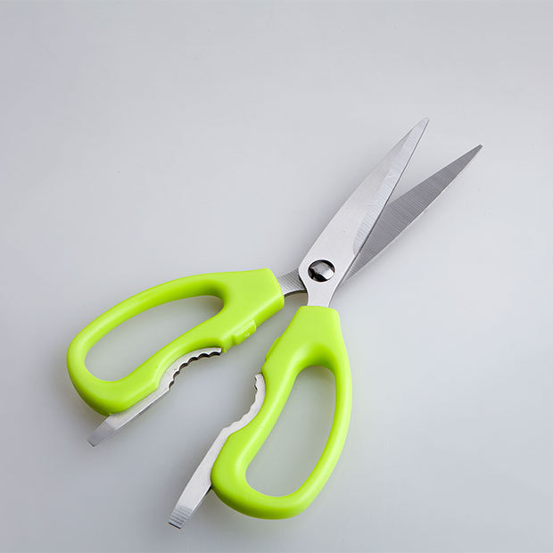 Spot wholesale powerful multi multifunction kitchen scissors cut stainless steel kitchen scissors 6482 @