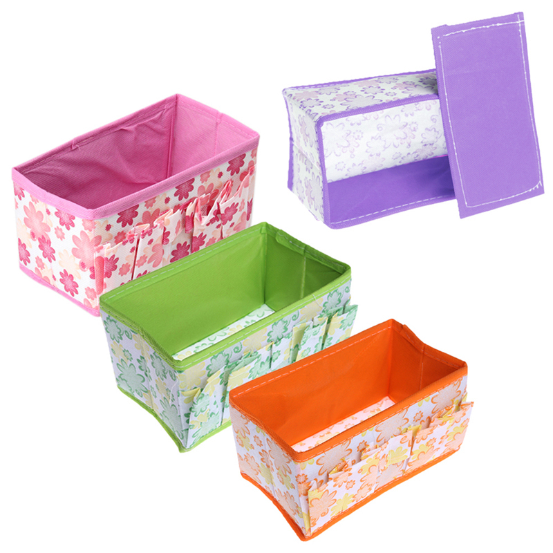 Cosmetic Folding Make Up Storage Box Container Bag Case Stuff Organizer Free Shipping ST1 