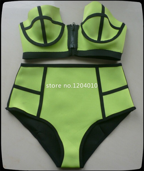 2004 swimwear green
