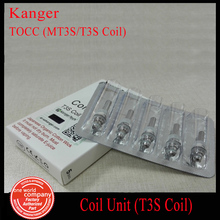 50pcs/lot Authentic Kanger TOCC Coil The Same As MT3S/T3S Coil Replacement Heating Coil Head For Kanger Atomizer Eletronic