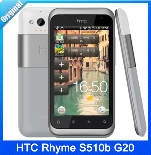 G20 Original HTC Rhyme S510b G20 3G GPS WIFI 3 7 Touch Screen 5MP camera Android