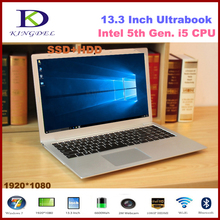 13.3 inch Core i5-5200U Dual Core Mini ultrabook laptop, 8GB RAM 128GB SSD,1080P, WIFI, Bluetooth, Metal Case,Windows 10