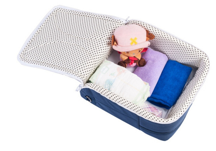 0-6months Portable Folding Baby Bed Bassinet,Newborn Travel Bag For Mother ,Infant Travel Bed Cot Bags Portable Crib Mummy Bags (6)