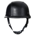 2016 New WWII German Style Dot Motorcycle Helmet Black Vintage Half Face Motorcycle Helmet For Chopper