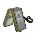 10 in 1 Outdoor Compass Bussola Barometer Thermometer Hygrometer Gradienter Reflector Whistle Flintstone Magnifier Ruler Brujula