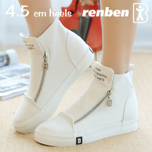 Free Shipping 2015 fashion Women Canvas Shoes Classic low/high style flat shoes brand casual shoes